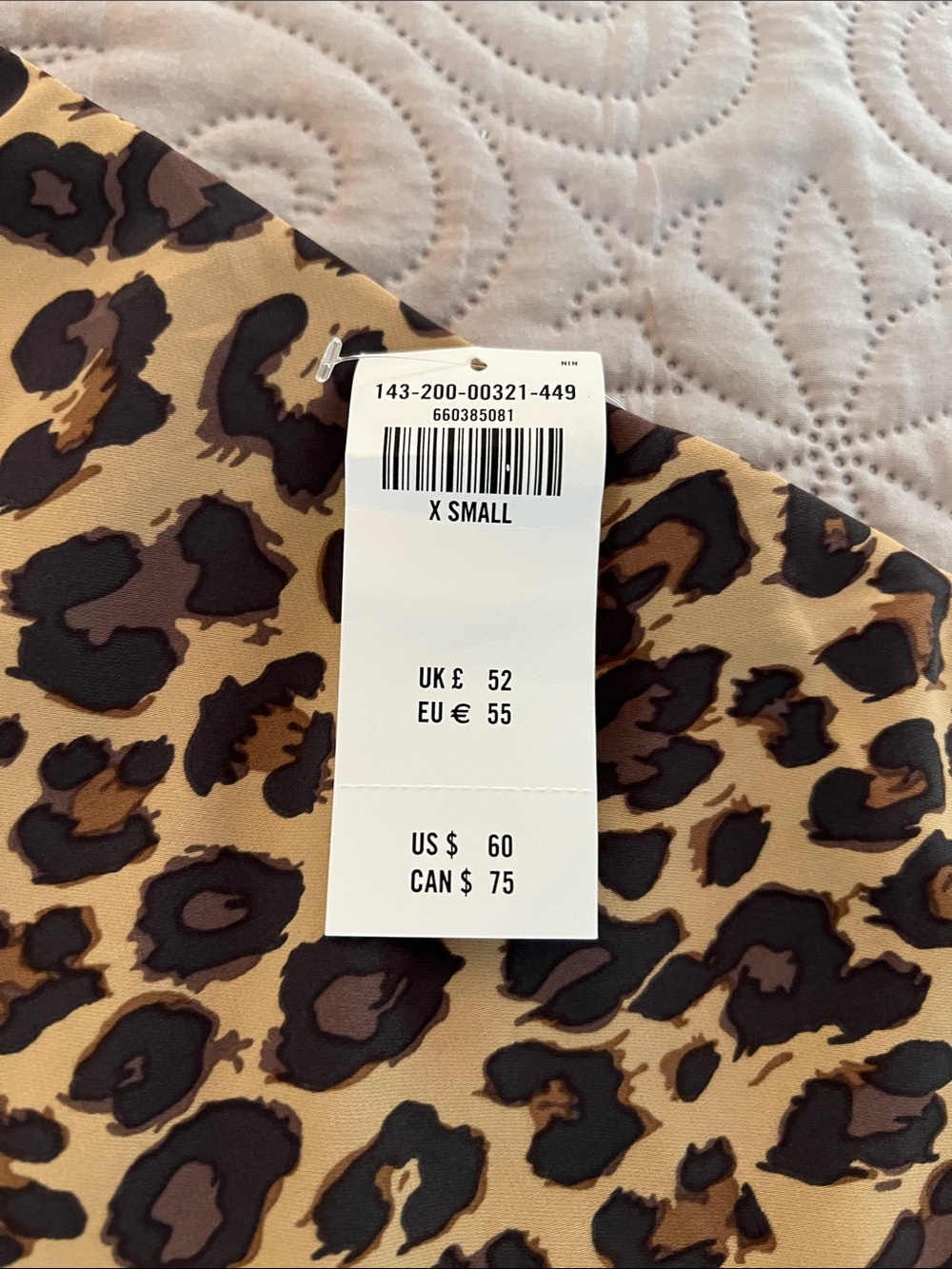 NWT! Abercrombie & Fitch Animal/Leopard Print Mini Skort  Bundle - Picture 3 of 5
